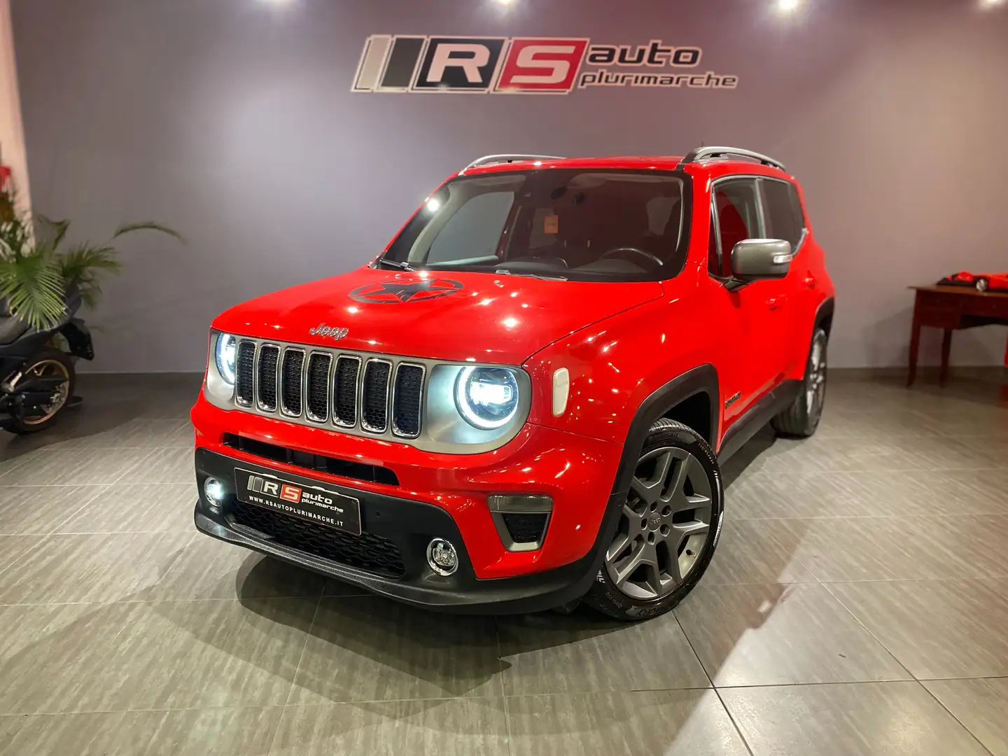 Jeep Renegade 1.6 mjt Limited fwd 120cv auto Rosso - 1