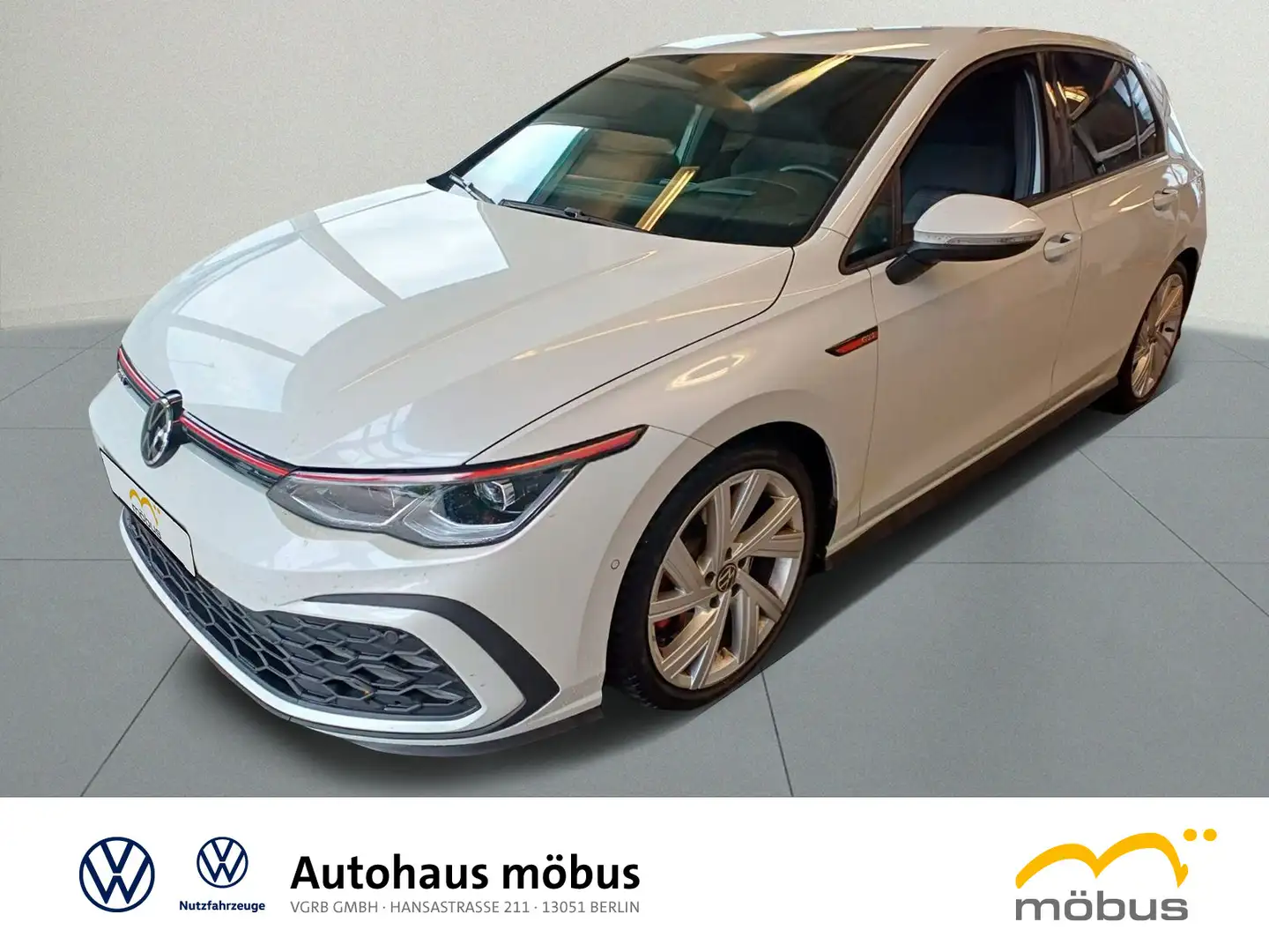 Volkswagen Golf GTI Golf VIII GTI 2.0 TSI*DSG*APP*NAV*ACC*HUD*IQ.LIG Weiß - 2
