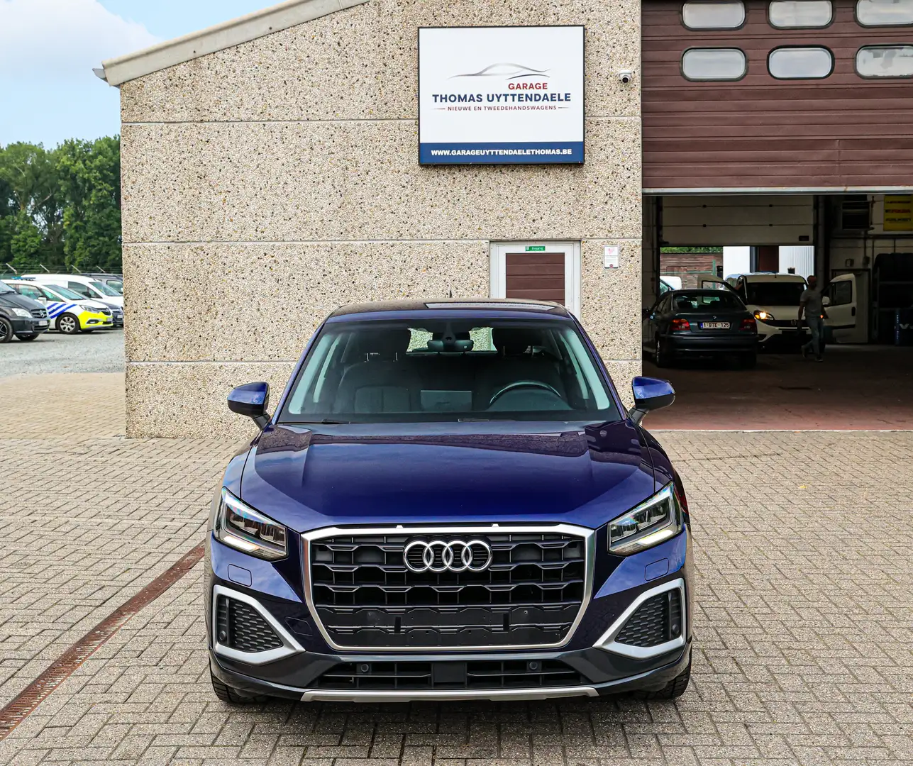 Audi Q2 1500CC*150PK*AUTOMAAT*CAMERA*PARKEERSENSOREN-V+A* Blauw - 2