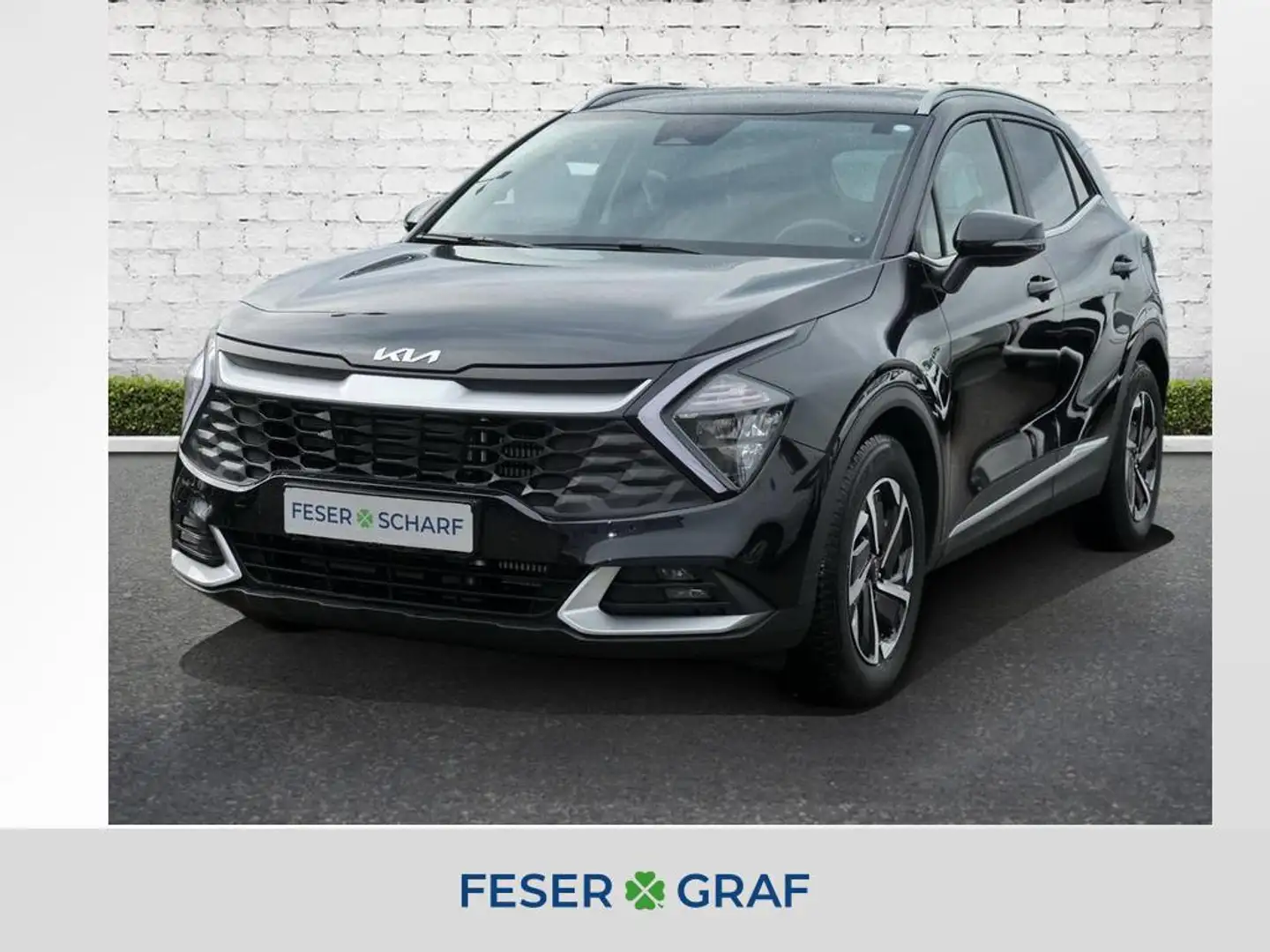 Kia Sportage 1.6T 48V 2WD Vision Komfort Navi Noir - 1