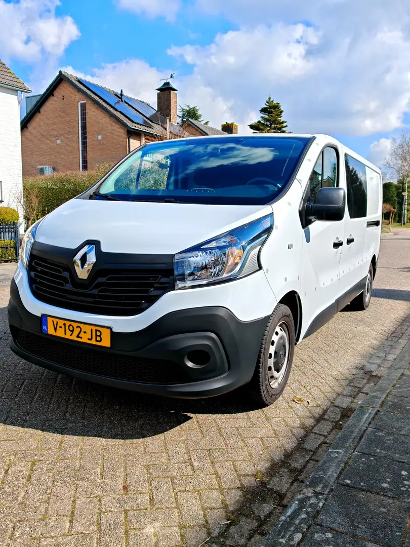 Renault Trafic 1.6 dCi 95pk L2H1 Komfort 2x Schuifdeur 3x zitpl Wit - 1