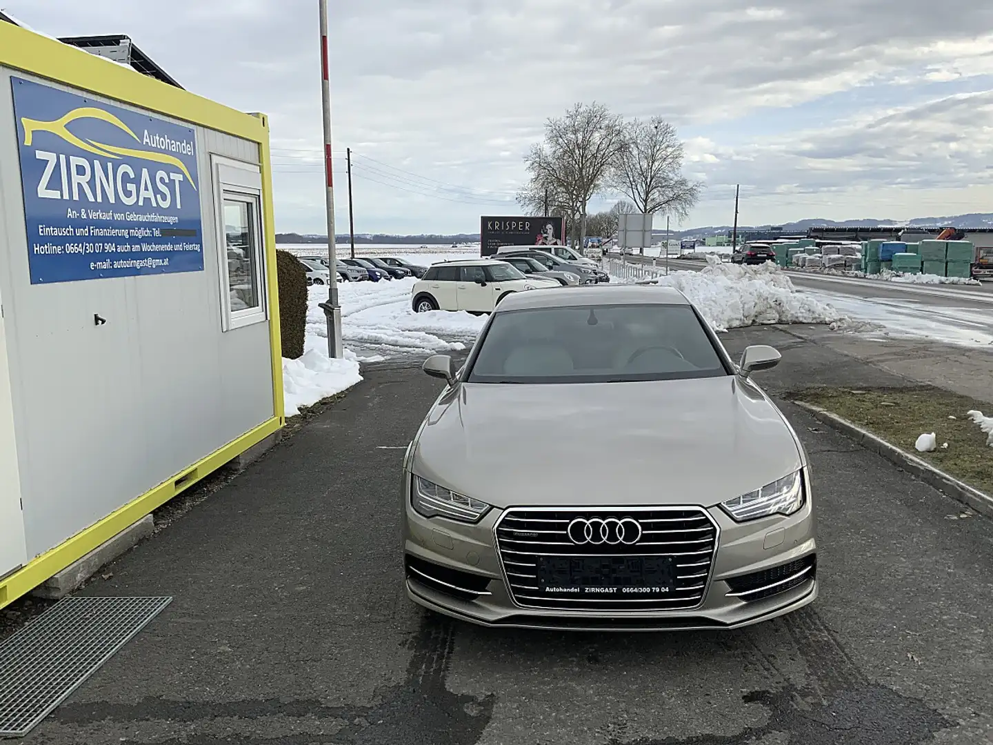 Audi A7 Sportback 3,0 TDI Sport quattro S-tronic S-Line... Gelb - 2