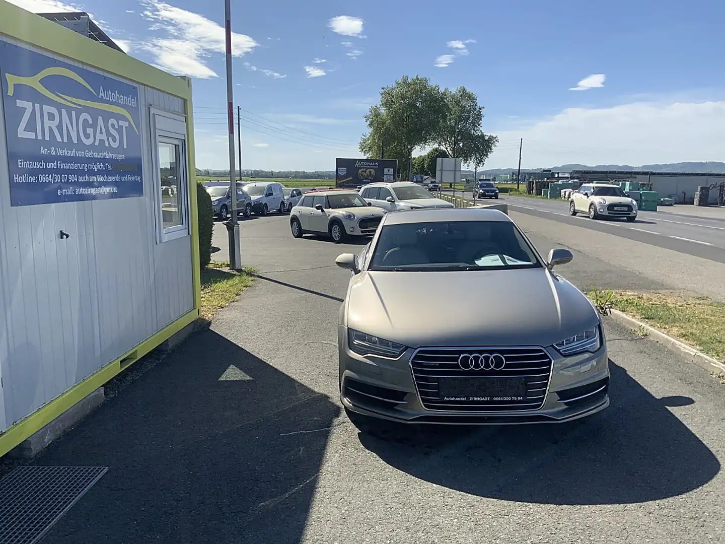 Audi A7 Sportback 3,0 TDI Sport quattro S-tronic S-Line... Gelb - 2