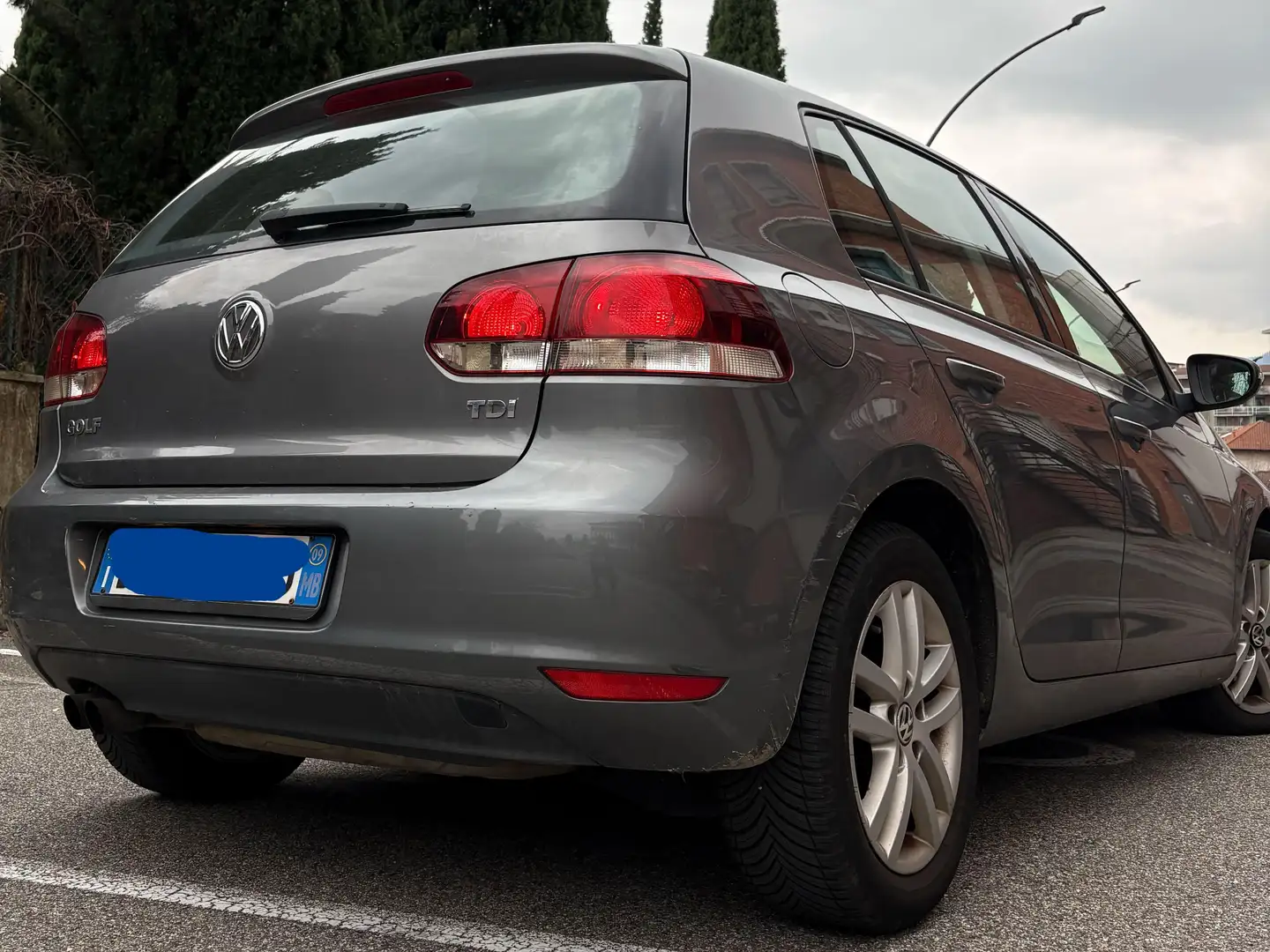 Volkswagen Golf Golf VI 2008 5p 2.0 tdi Comfortline Grigio - 1