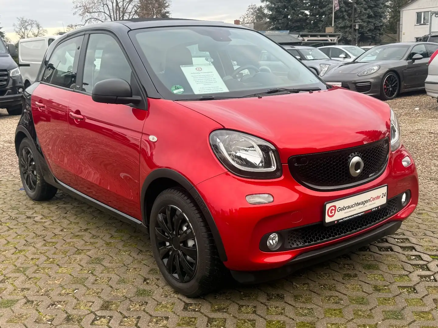smart forFour Klima, Faltdach, Navi, PDC Noir - 2
