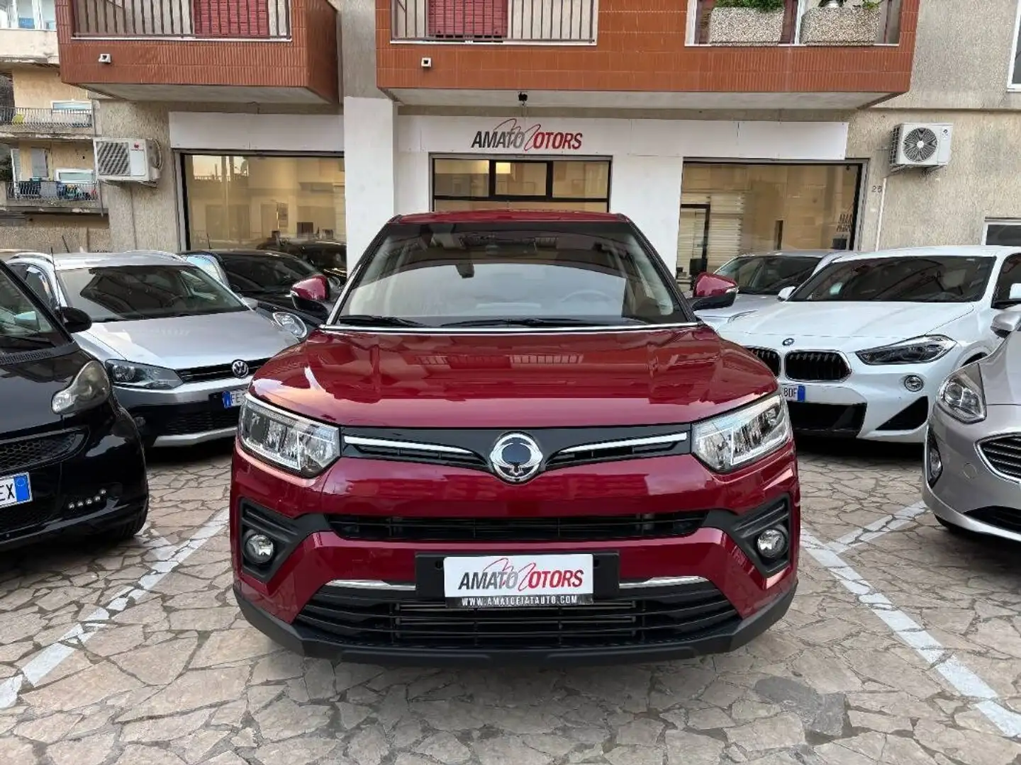 SsangYong Tivoli 1.6 Exclusive awd Czerwony - 2