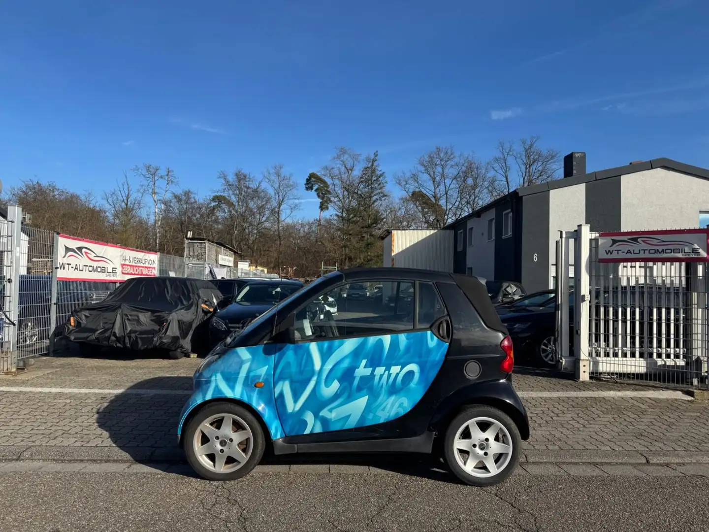smart forTwo smart & passion 40kW TÜV NEU Garantie Blauw - 1