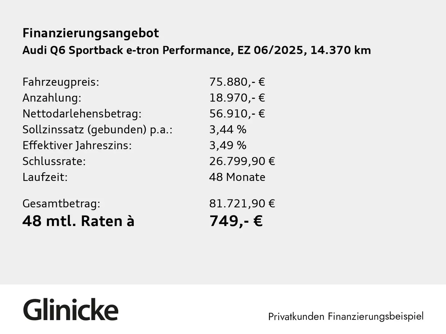 Audi Q6 e-tron performance AHK Pano LED LM Blau - 2