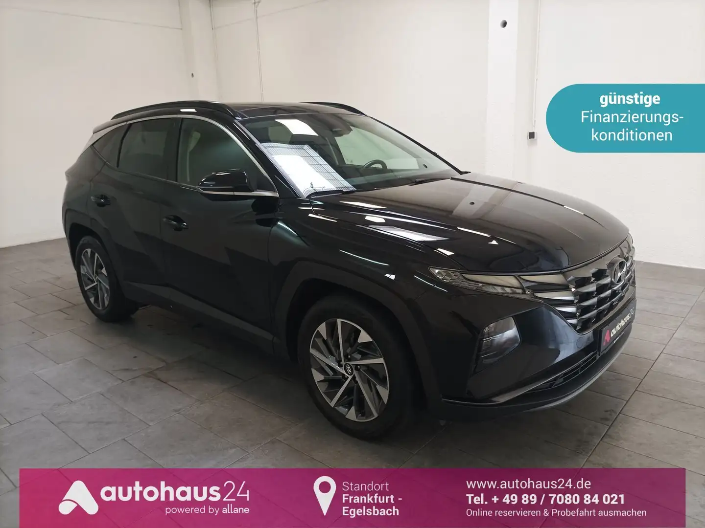 Hyundai TUCSON 1.6 T-GDI 4WD|Navi|CAM|Lenkrhzg. Noir - 1