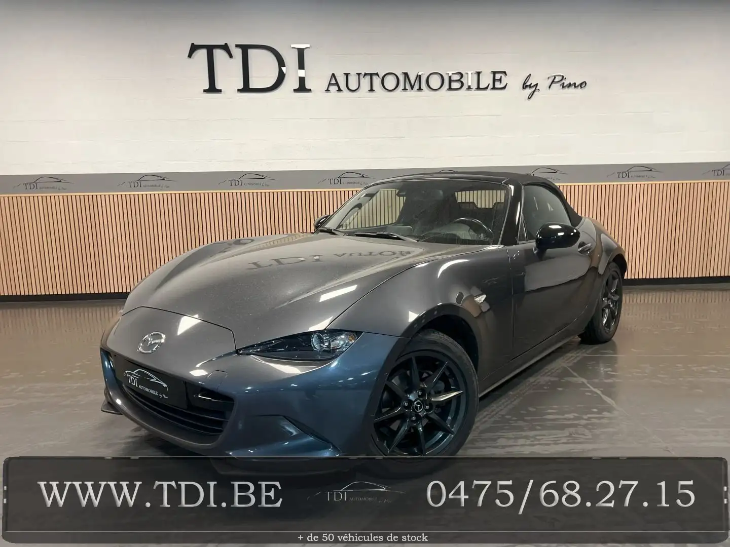 Mazda MX-5 MX-5 1.5i Skyactiv*40.000KM*Cuir*Airco*Garantie* Grey - 1