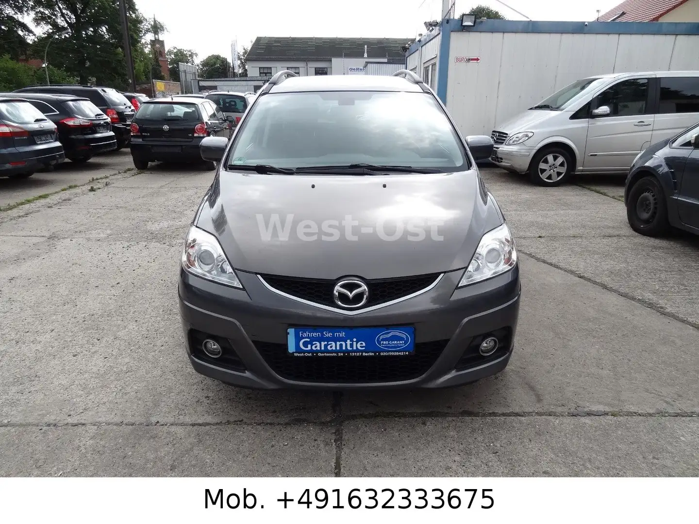 Mazda 5 Lim. 2.0 Active 7 Sitze Klima AHK HU/AU neu Grau - 2