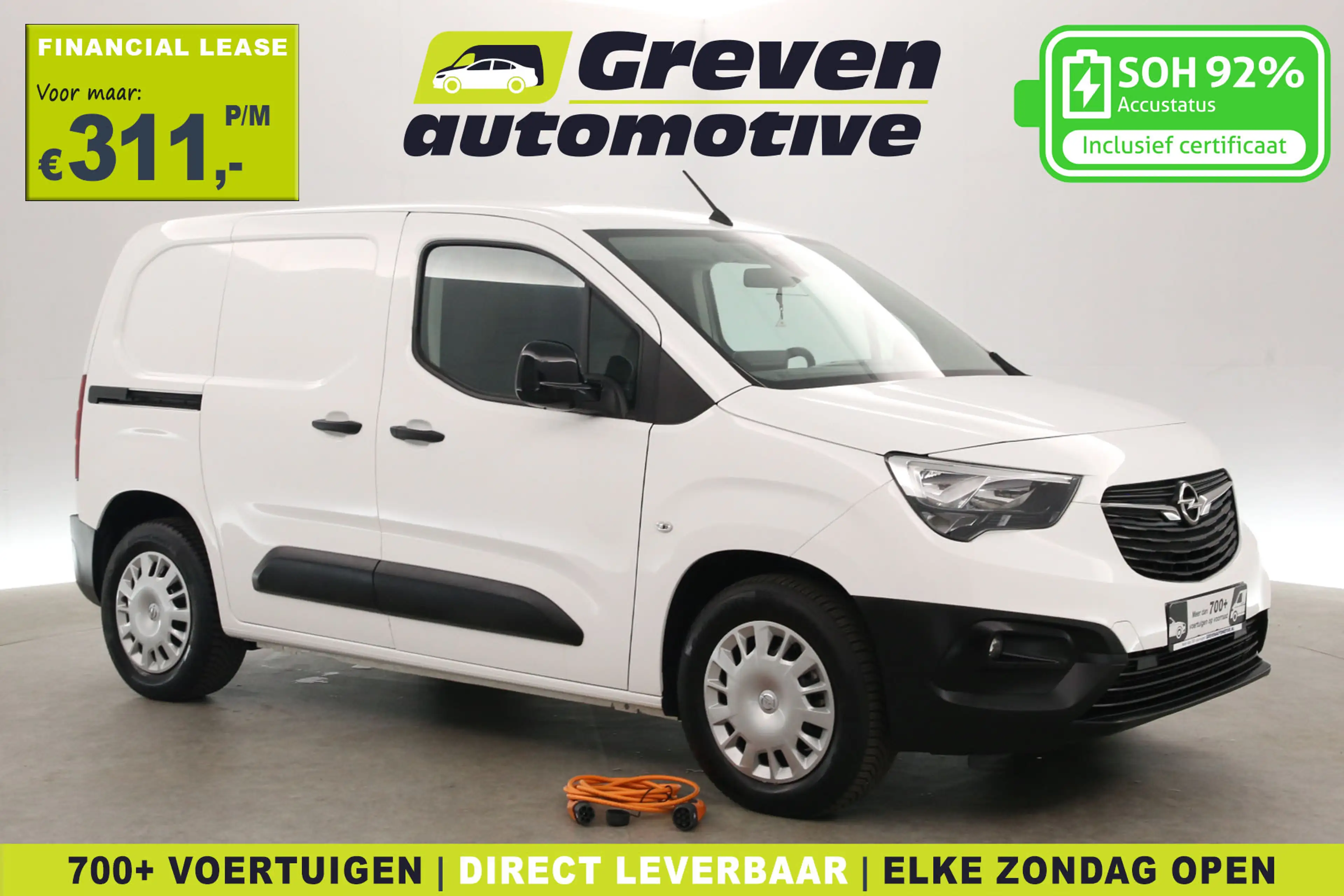 Opel Combo-e 50 kWh | Snelladen | SOH 92% | Airco | Cruise | Ca