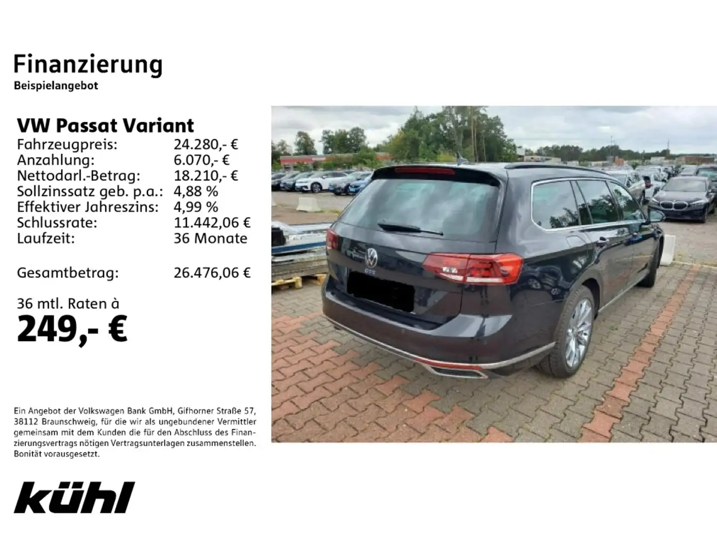 Volkswagen Passat Variant GTE 1.4 TSI DSG LED/ACC/Standhzg. Schwarz - 2