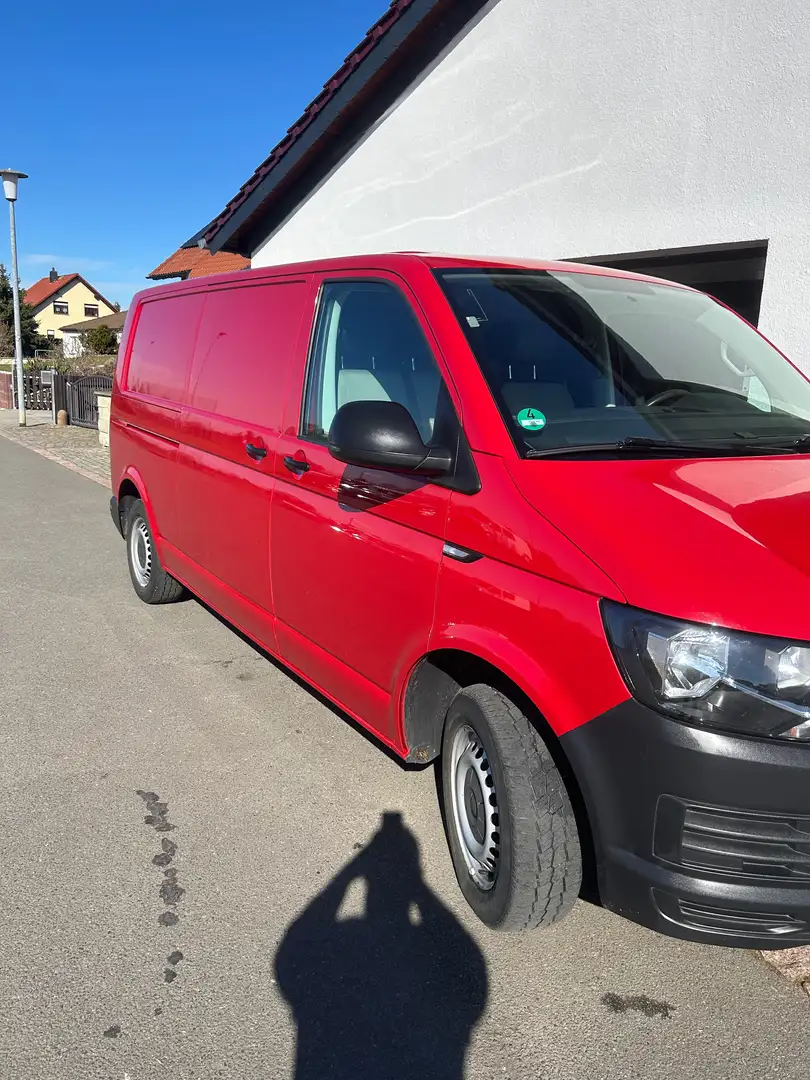 Volkswagen T6 Transporter Kasten EcoProfi lang Rot - 2