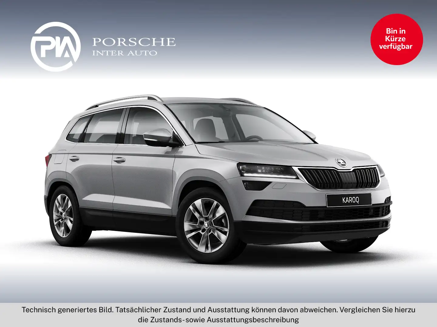 Skoda Karoq Style 125 TSI ACT Silber - 1