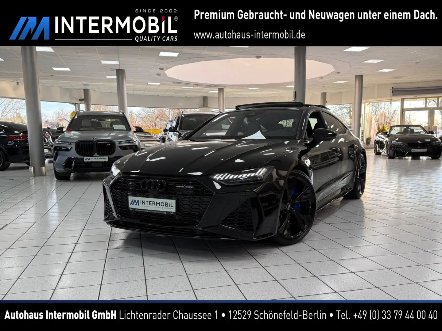 Audi RS7 4.0 TFSI*KERAMIK*MATRIX*PANO*SOFT*STHZG* Schwarz - 1