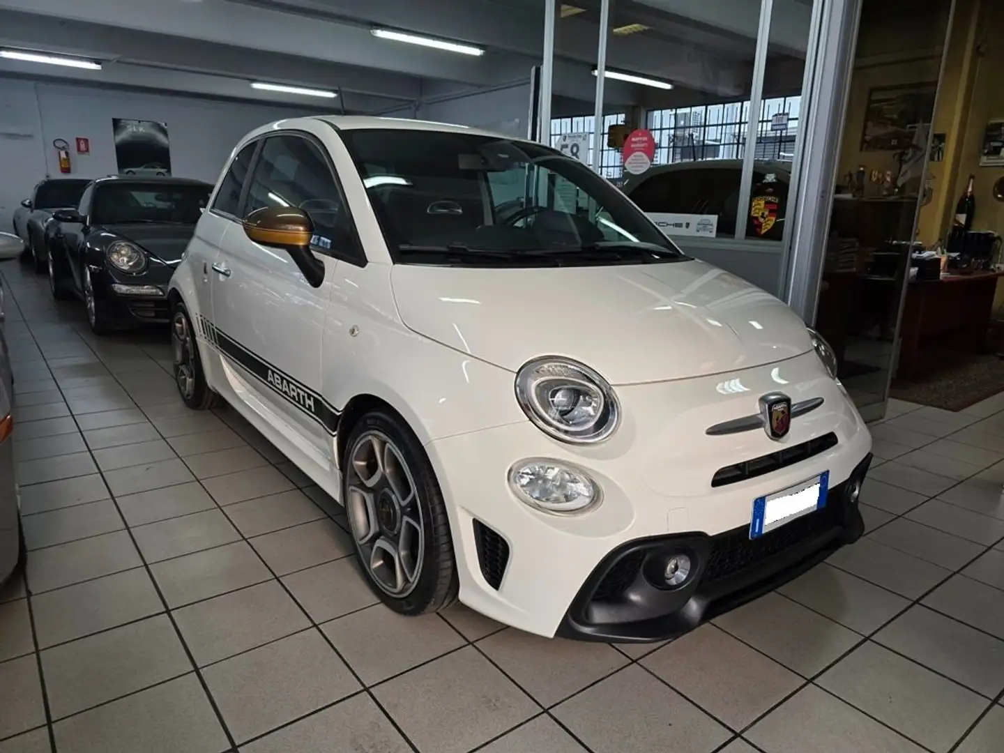 Abarth 595 1.4 t-jet 145cv MANUALE GARANZIA 2 ANNI!! Weiß - 1