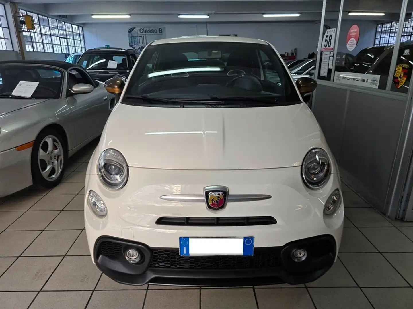 Abarth 595 1.4 t-jet 145cv MANUALE GARANZIA 2 ANNI!! Weiß - 2