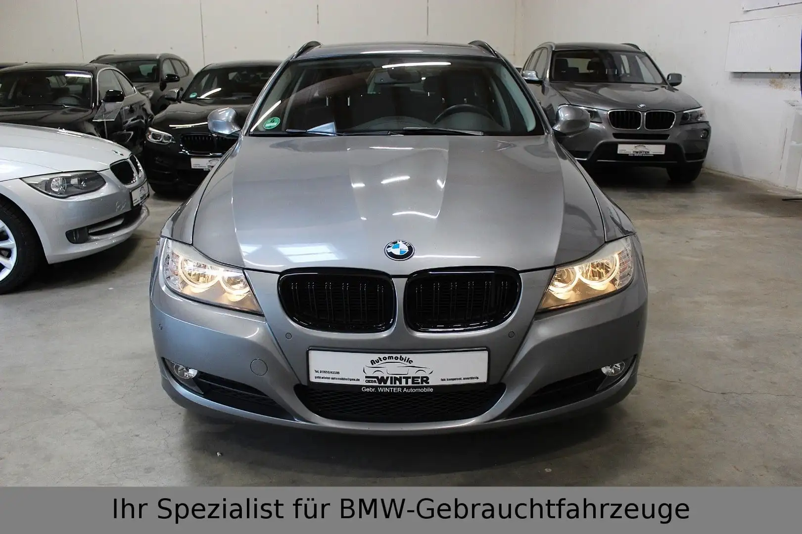 BMW 318 i Touring Facelift Steuerkette Neu*Navi*SHZ Gris - 2