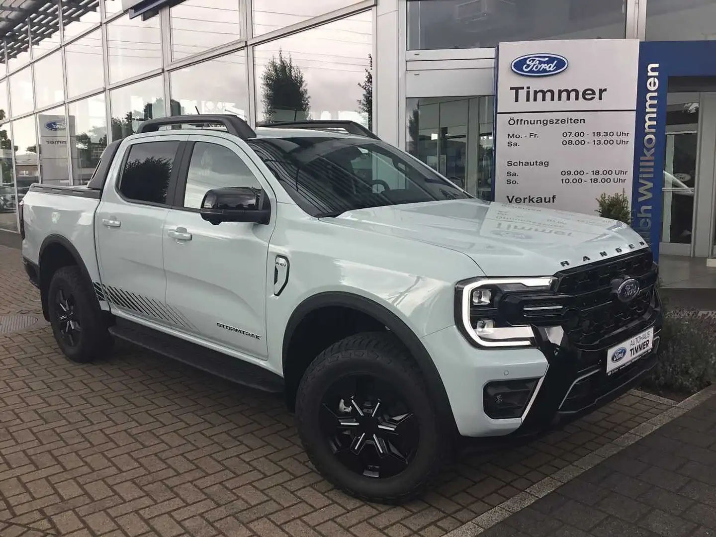 Ford Ranger 2,3 l EcoBoost PHEV DOKA Stormtrak Grau - 1