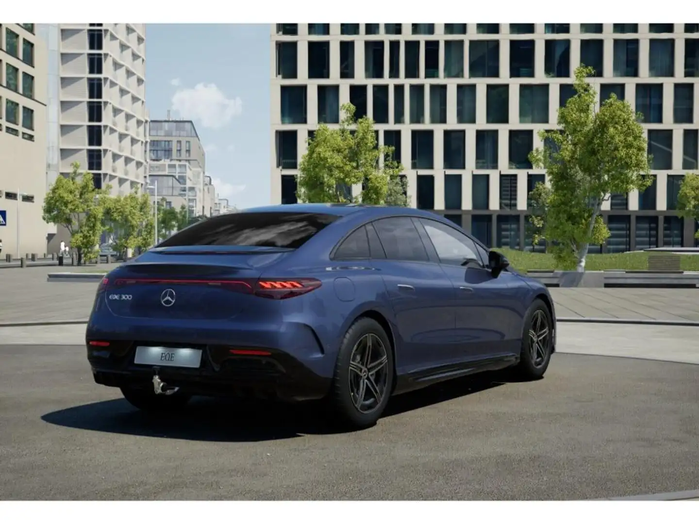 Mercedes-Benz EQE 300 AMG-Sport/Distr/AHK/Night/Memo/Ambi/Totw Bleu - 2