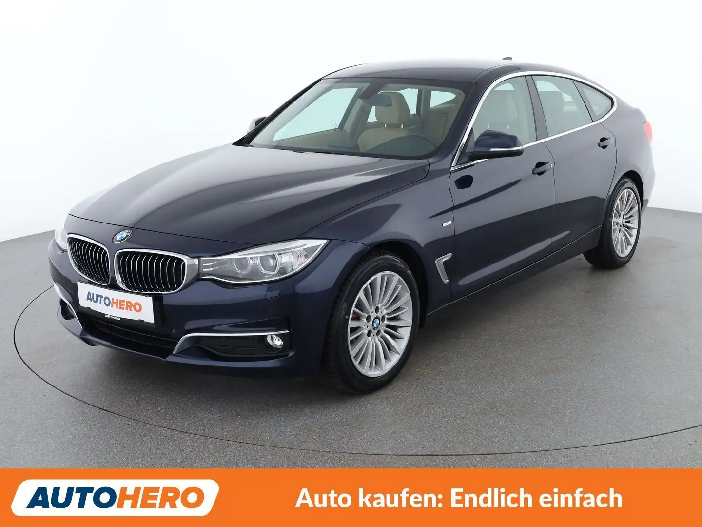 BMW 320 320d GT xDrive Luxury Line Bleu - 1