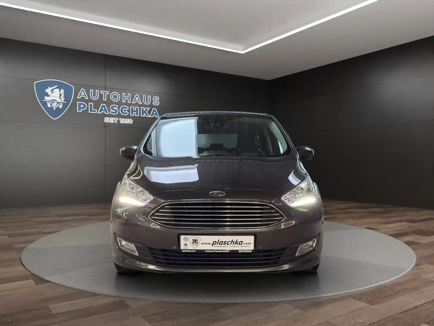 Ford C-Max 2.0 TDCi Titanium AHK+KAMERA+PDC+LED+NAVI Klima Gris - 2