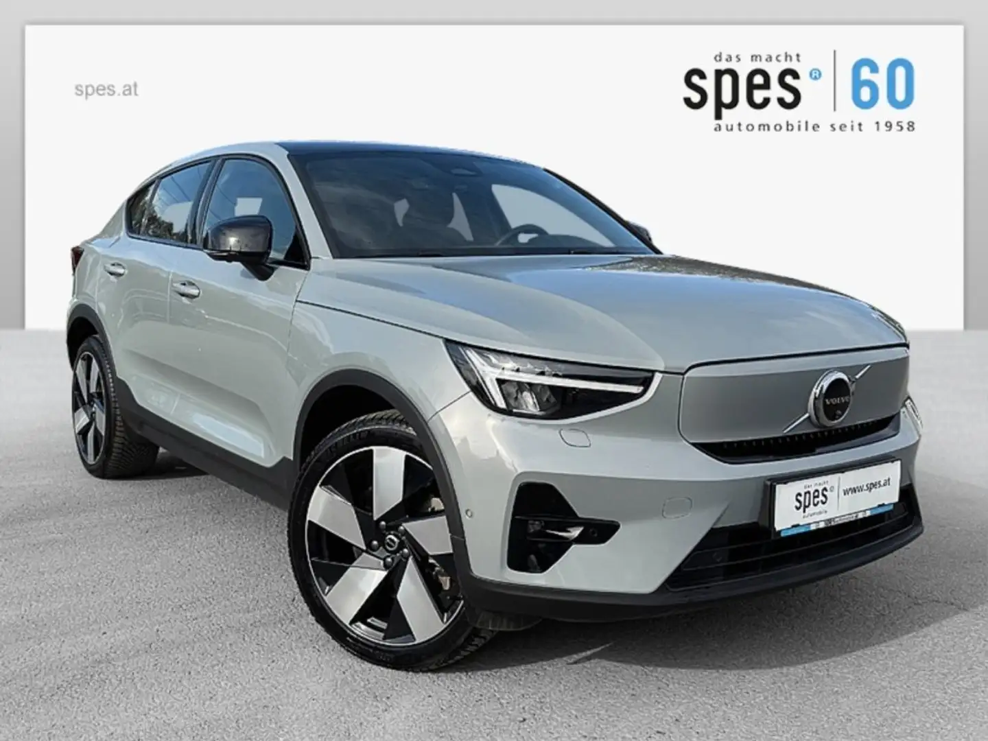 Volvo C40 Twin Ultimate Dark Elek. Grijs - 1