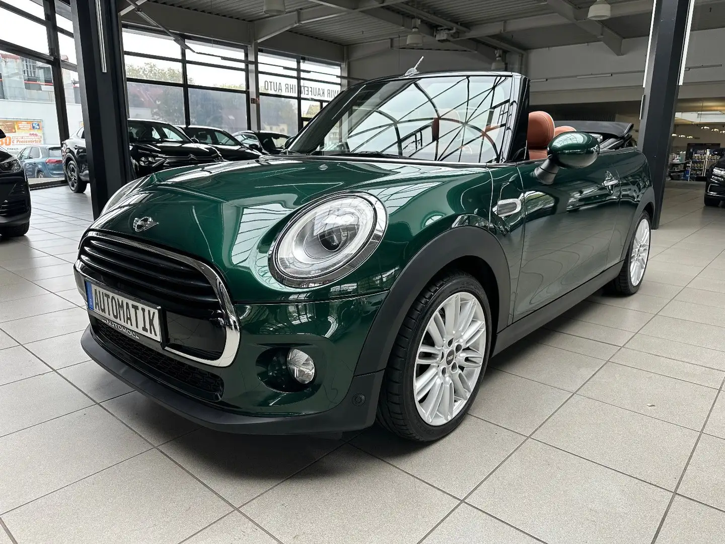 MINI Cooper Cabrio COOPER Cabrio Automatik*Bluetooth*USB,*SHZ,*NAVI Vert - 1