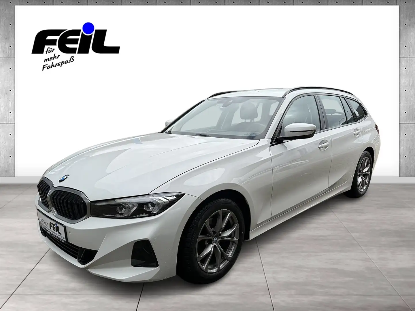 BMW 318 i   DAB LED Komfortzg. Tempomat Klimaaut. Weiß - 1