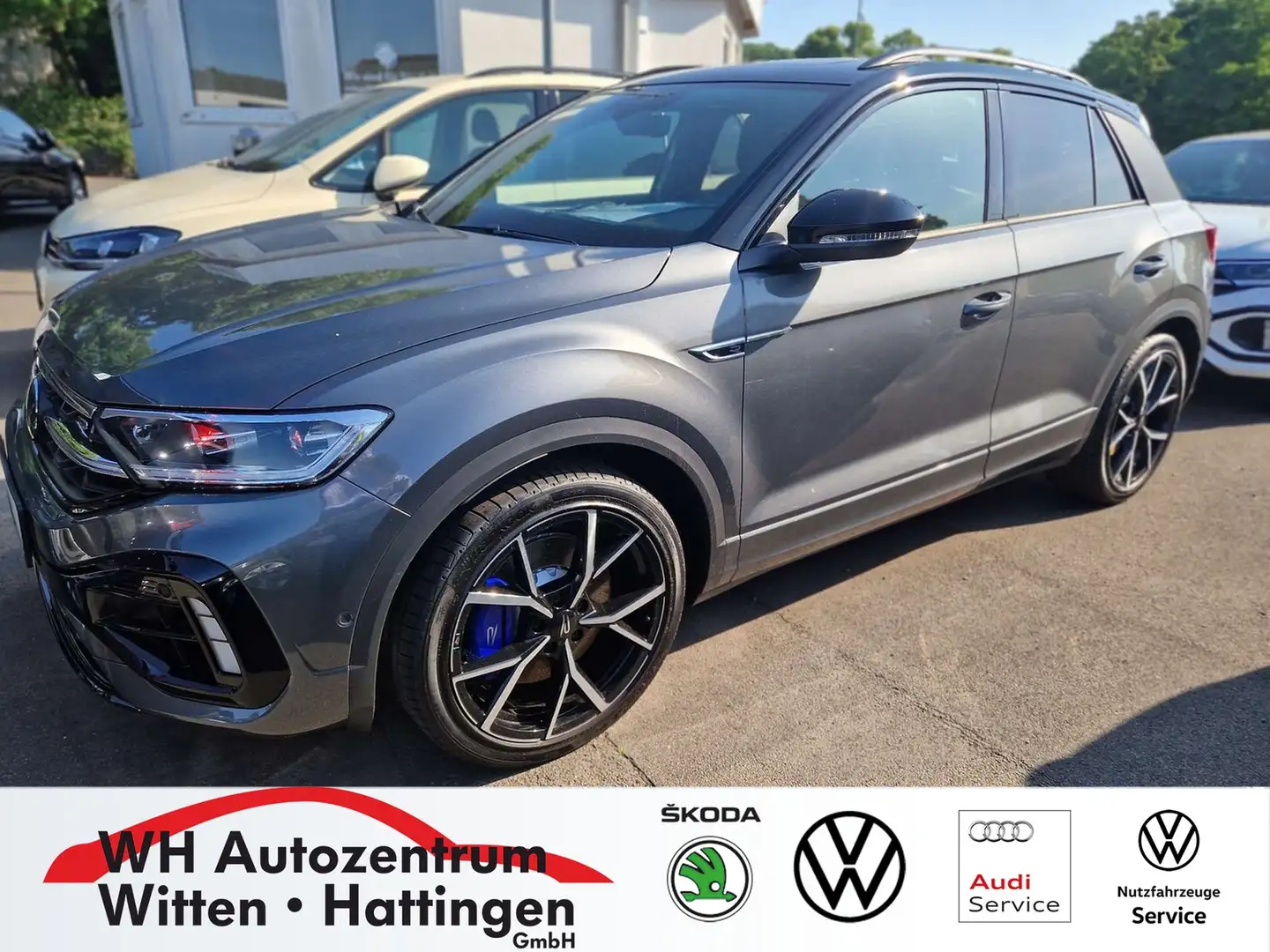 Volkswagen T-Roc 2.0 TSI DSG 4Motion R BLACK STYLE PANORAMA R-PE... Grau - 1