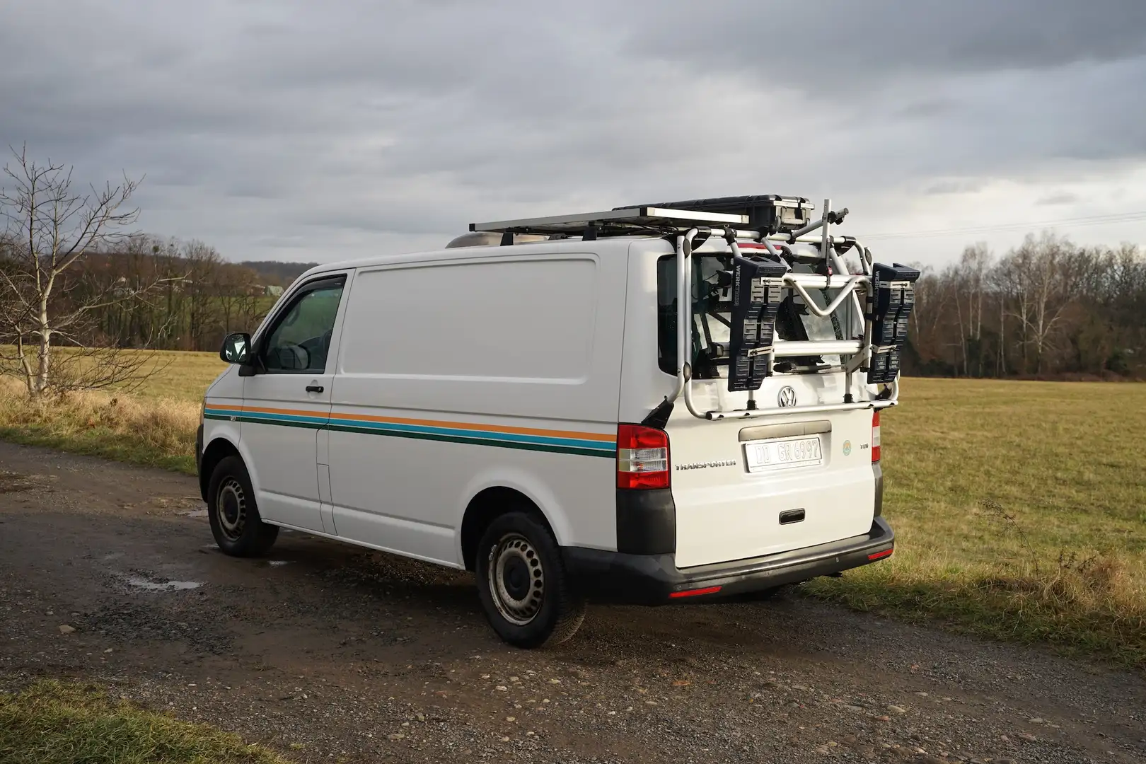 Volkswagen T5 Transporter VW T5.2 Camper 2.0 TDI | 140PS | WoMo | ZMS & TÜV NEU | Solar Weiß - 2