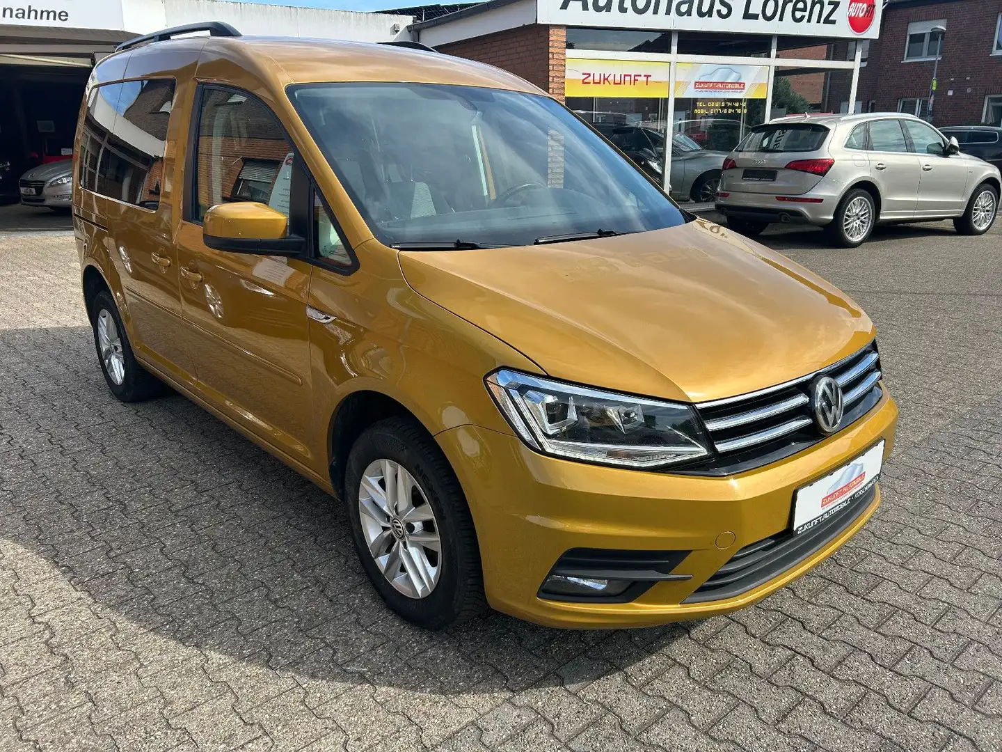 Volkswagen Caddy PKW Comfortline BMT Gelb - 1