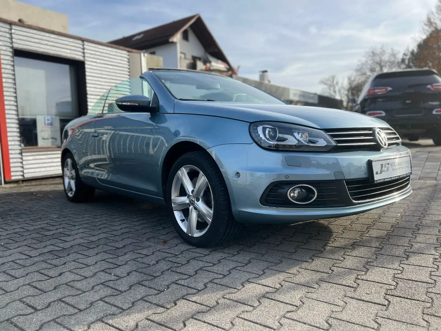 Volkswagen Eos 2,0 TDI Komfort DSG BMT LEDER 1.Hand 47000km Blau - 1