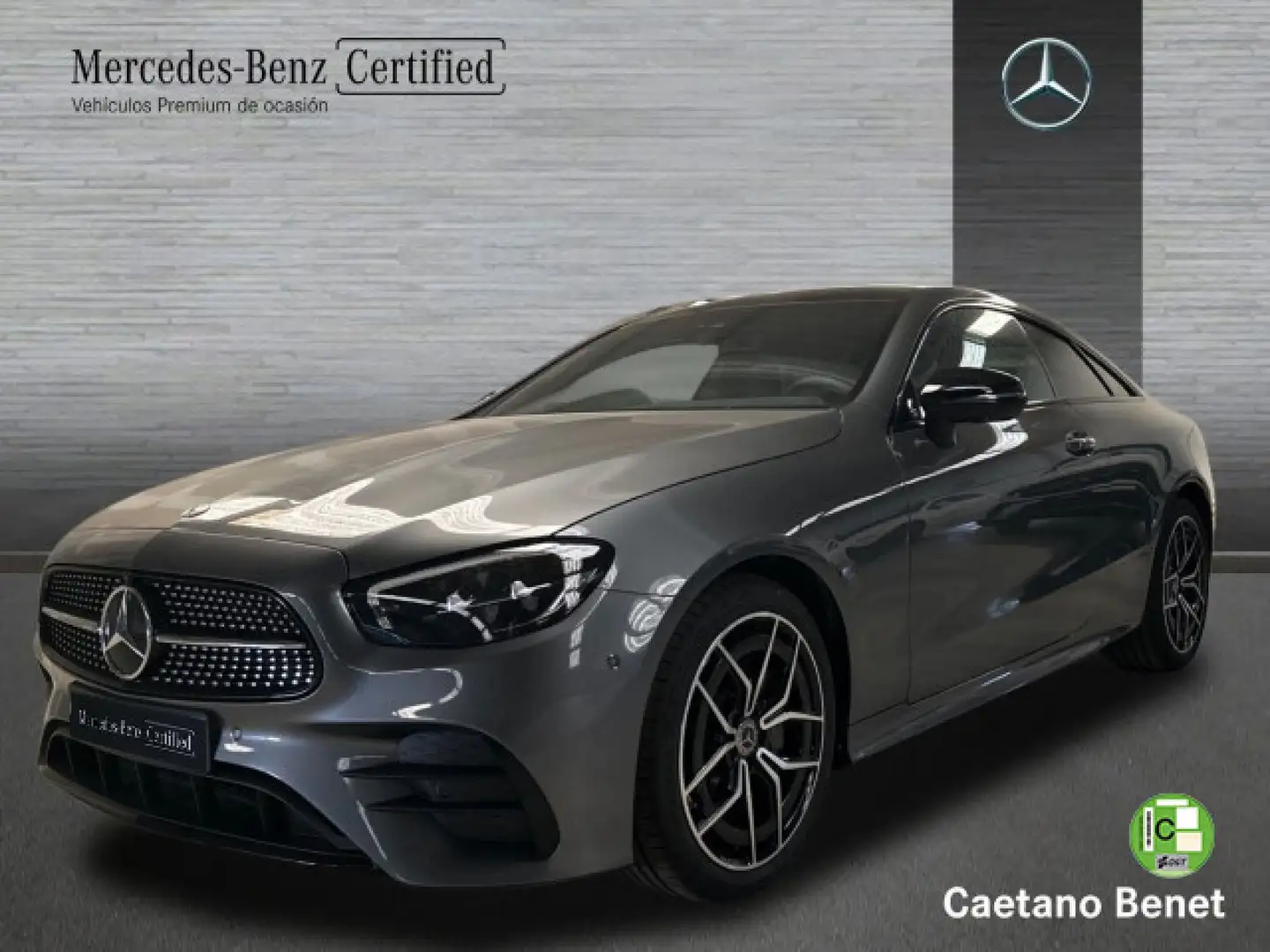 Mercedes-Benz E 220 Coupé d Gris - 1