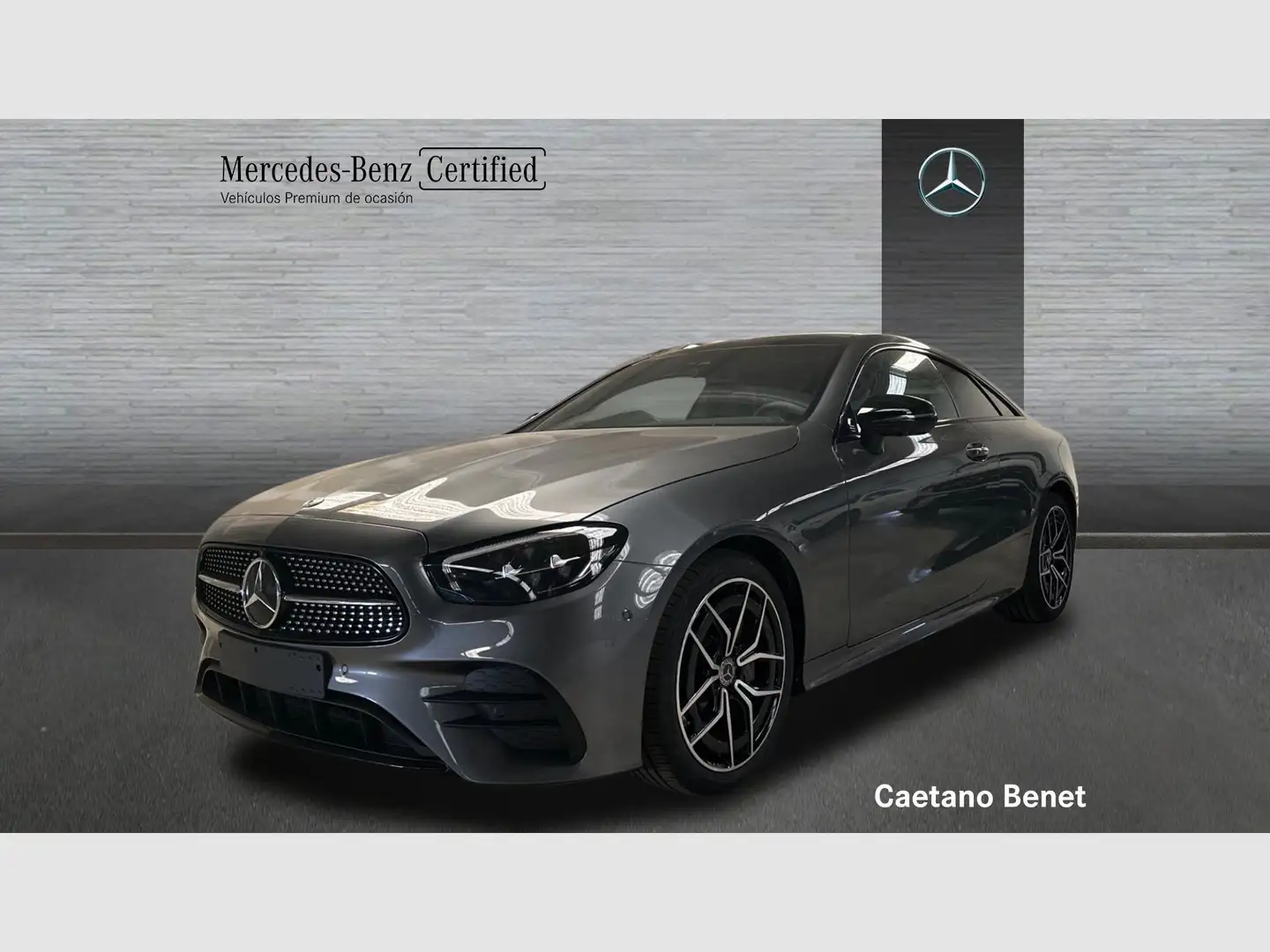 Mercedes-Benz E 220 Coupé d Gris - 2