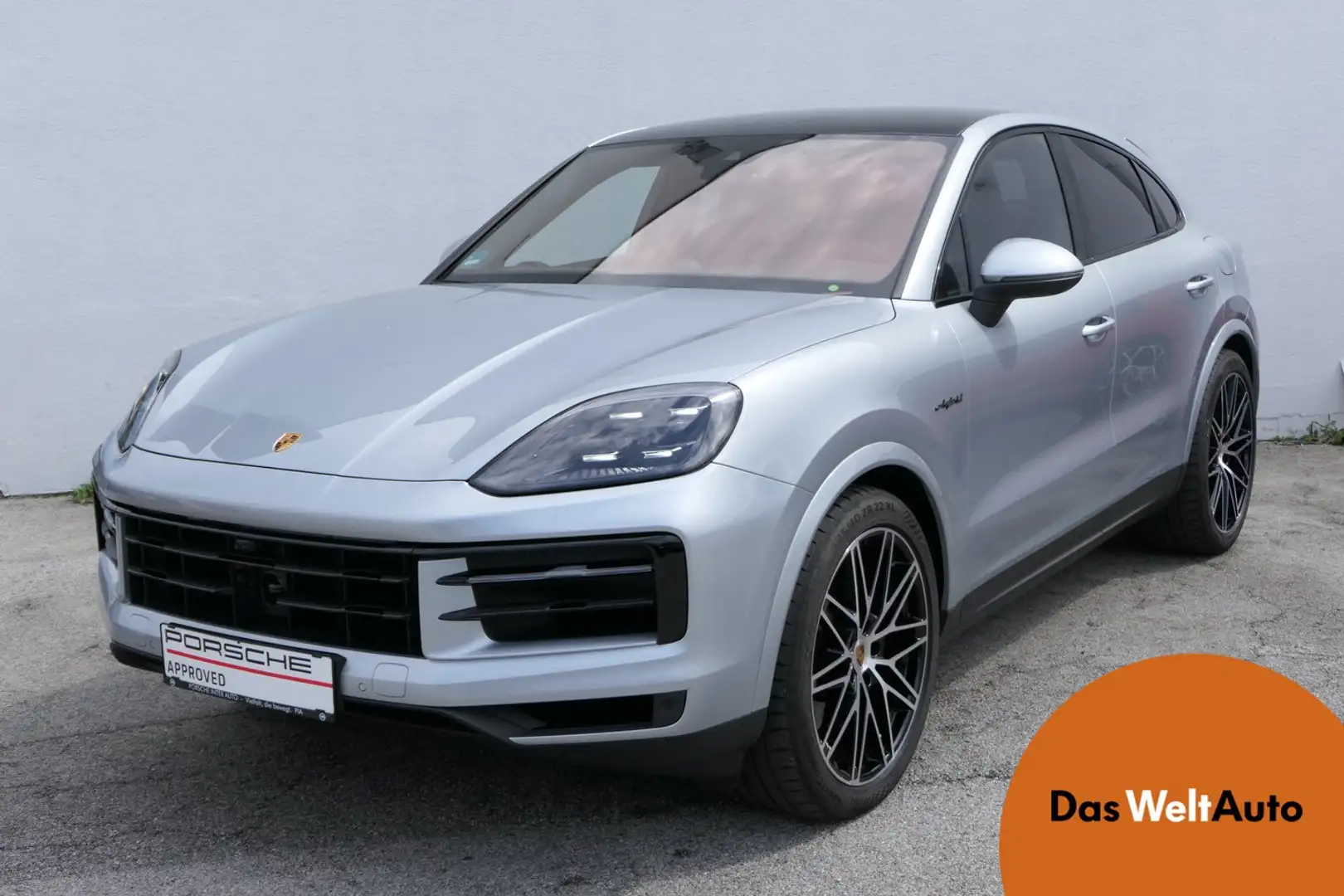 Porsche Cayenne E-Hybrid Coupé Silber - 1
