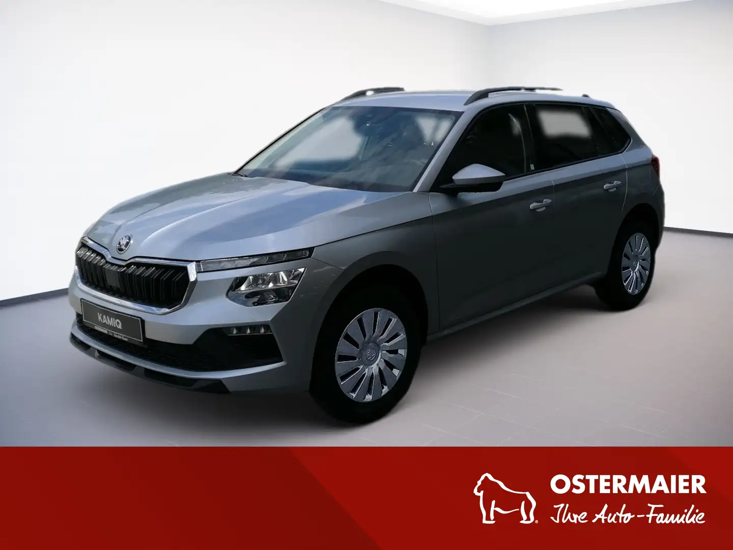 Skoda Kamiq Essence 1.0TSI LED.LaneA.SignA.PDC.AHK-VOR.WINTER. Argent - 1