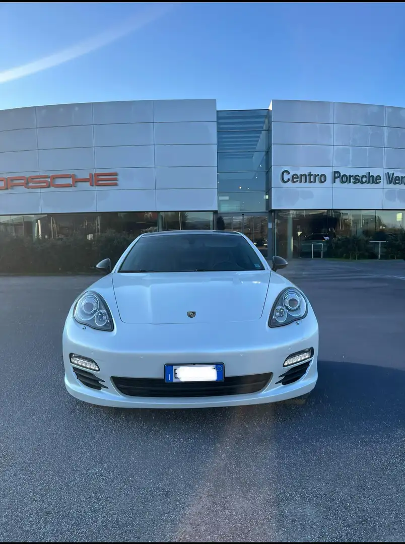 Porsche Panamera 3.0 diesel 250 CV ! NO SUPERBOLLO! BIANCO PERLATO Negru - 2