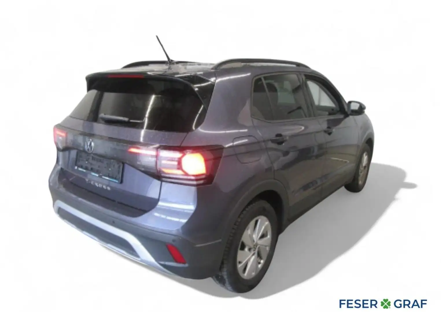 Volkswagen T-Cross 1.0 TSI Life LED/Rear View/Sitzhzg./Navi Grau - 2