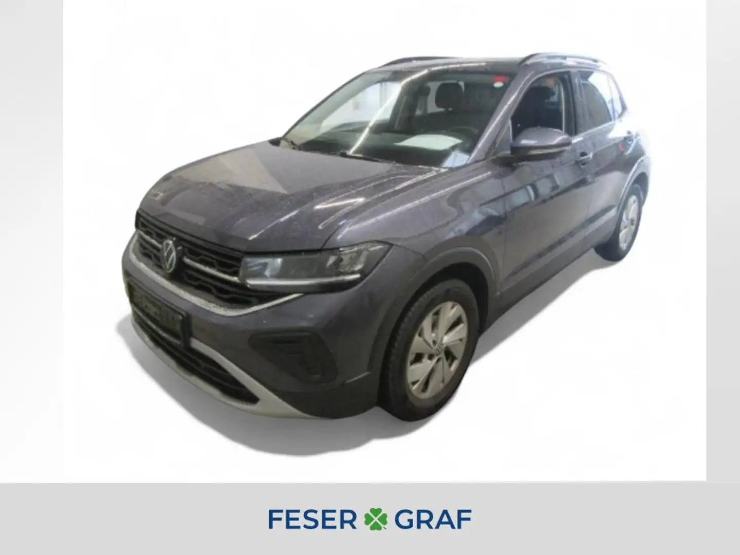 Volkswagen T-Cross 1.0 TSI Life LED/Rear View/Sitzhzg./Navi Grau - 1