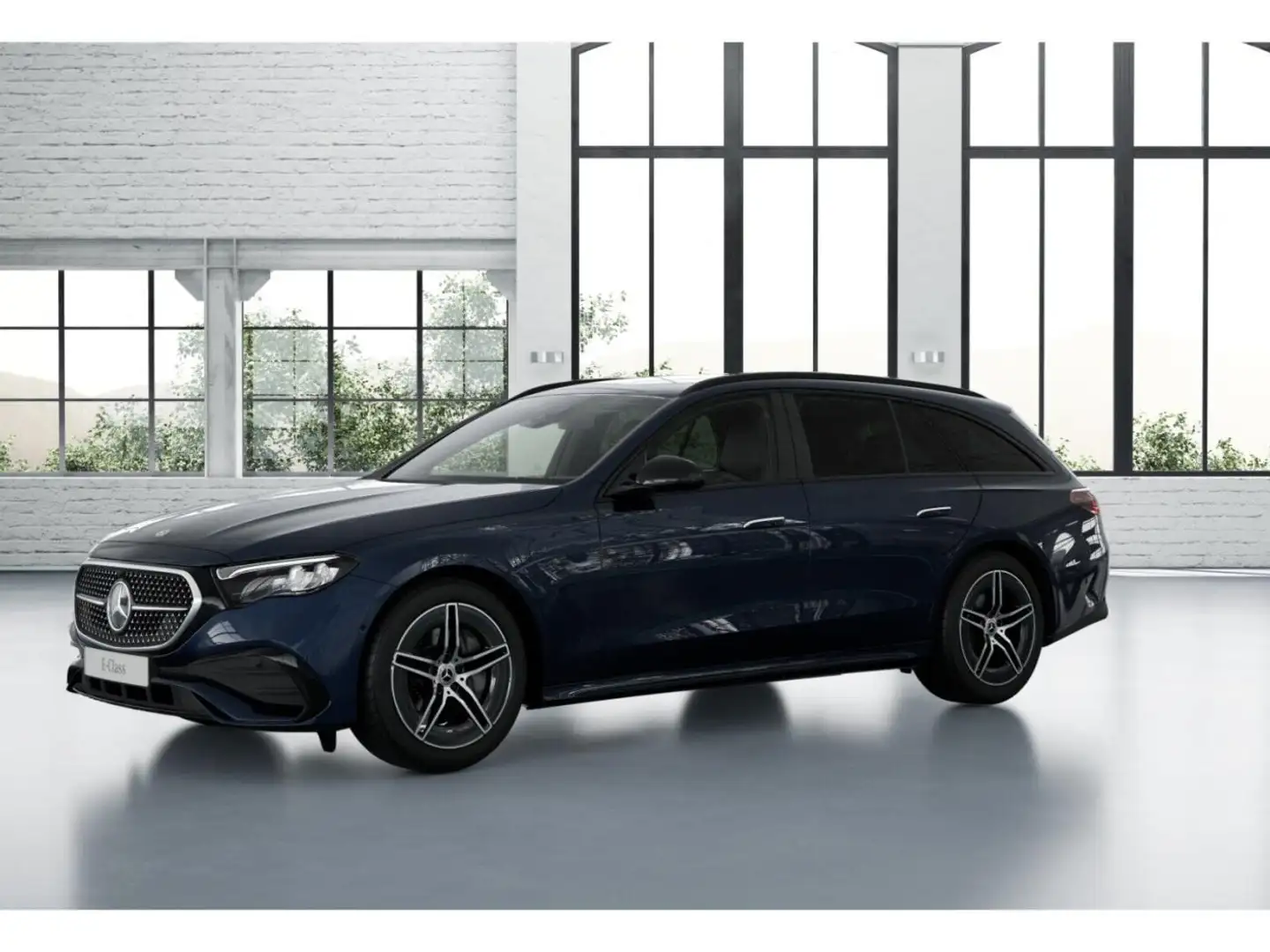 Mercedes-Benz E 220 d T AMG Night*AHK*Distro*KAM*Guard* Blau - 2