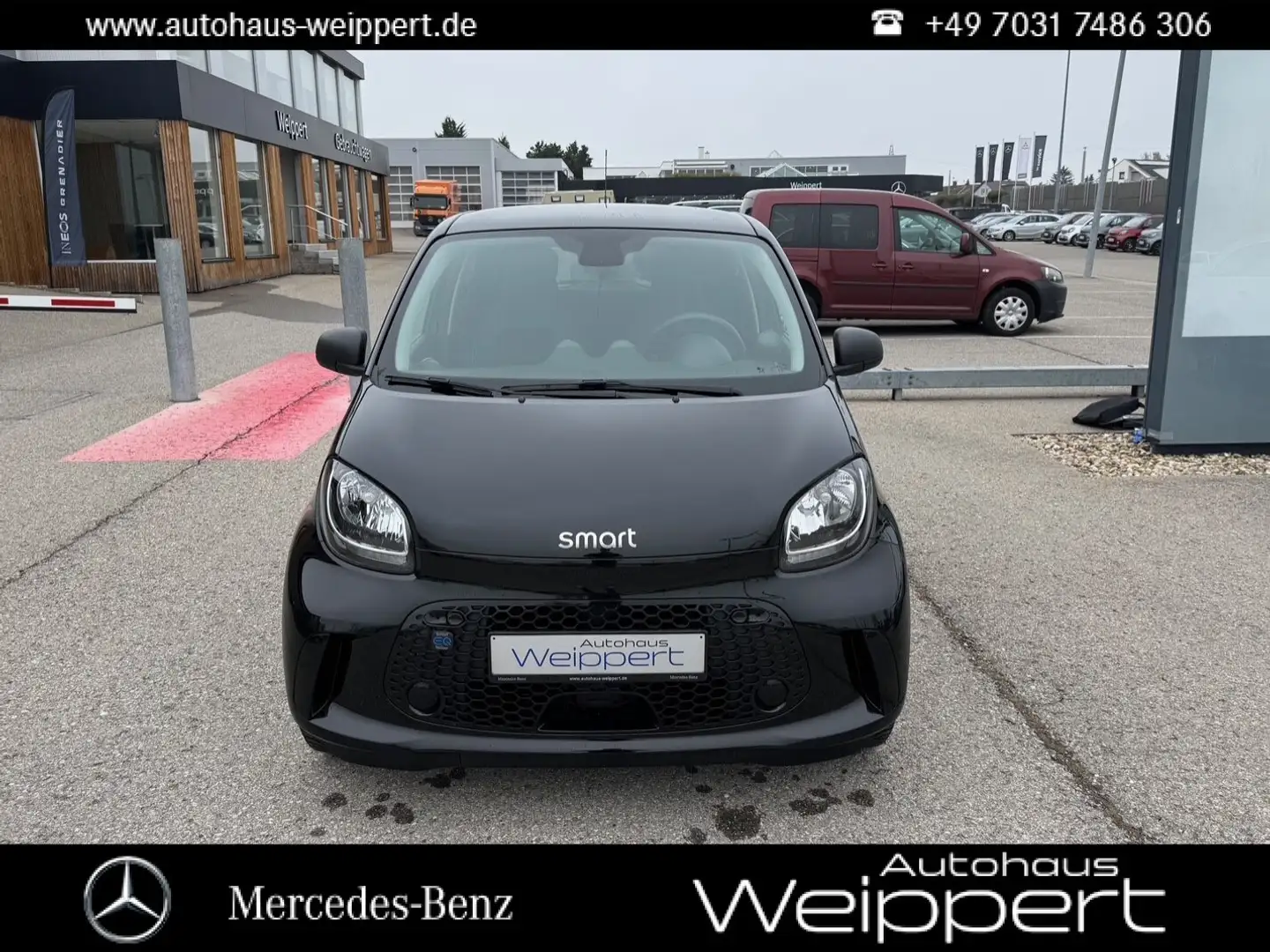 smart forFour EQ forfour NAVI 22 kW-BOARDLADER PANO KAM 4xSZHZ Schwarz - 1