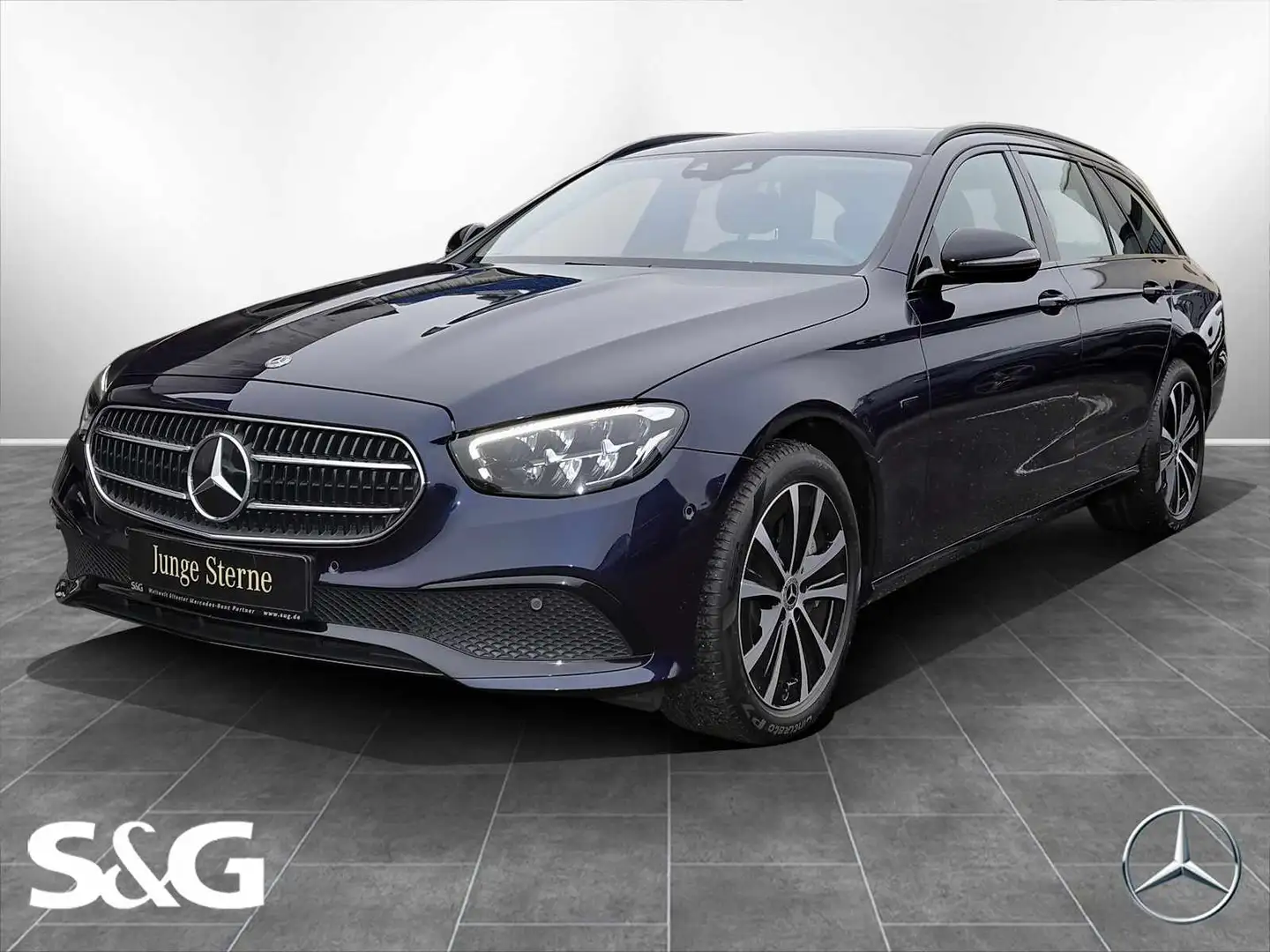 Mercedes-Benz E 300 de T Avantgarde AHK+KAMERA+LED+NAVI+18 Niebieski - 1