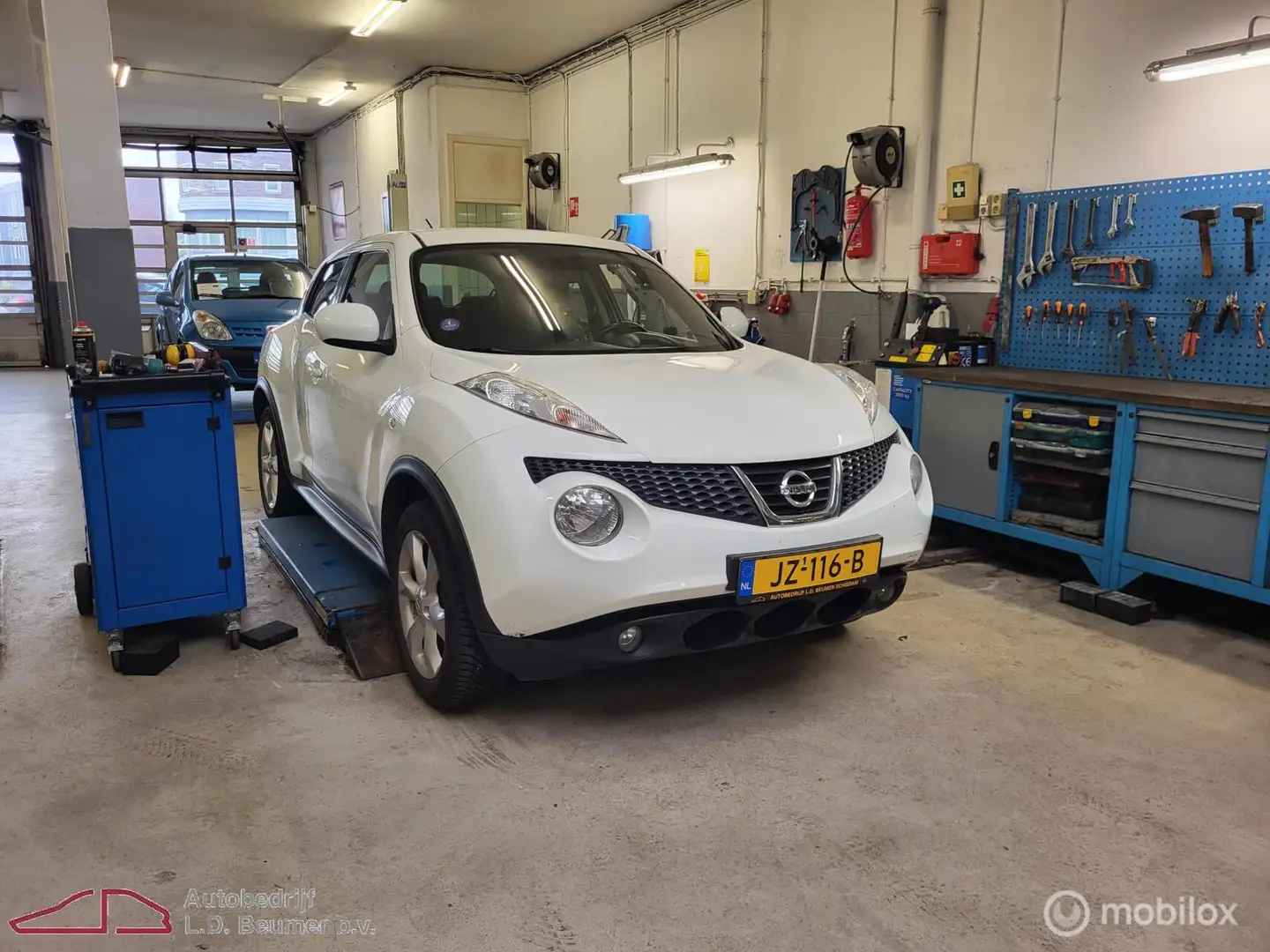 Nissan Juke 1.6 Connect Edition *HANDELSPRIJS, ZO MEE* Weiß - 2