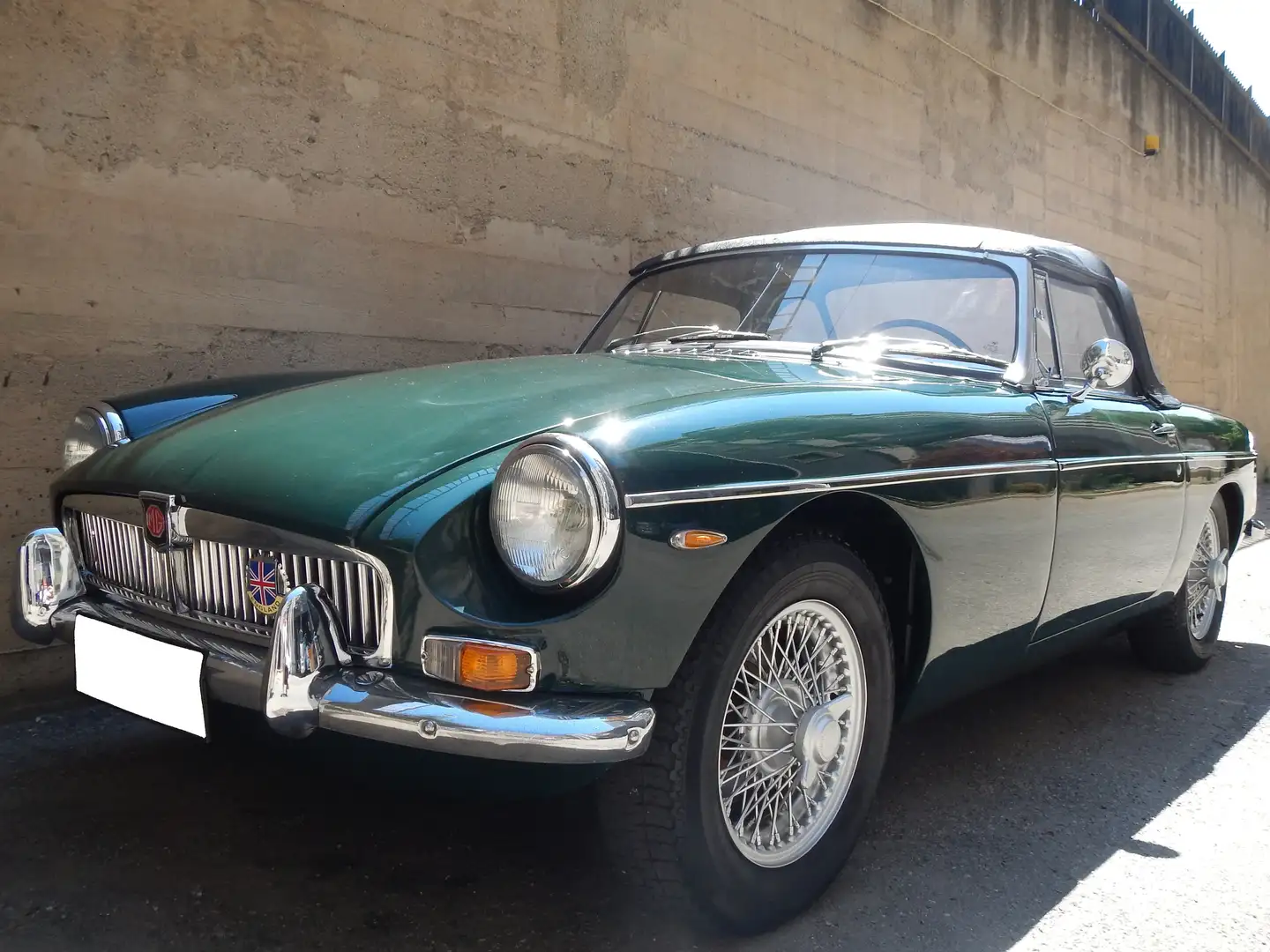 MG MGB spider Verde - 1