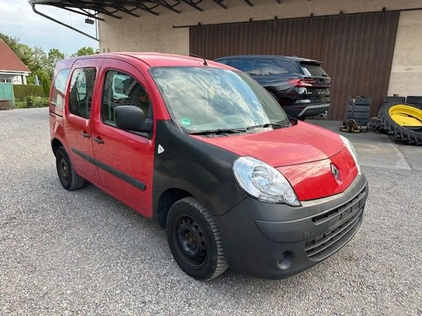 Renault Kangoo Authentique Klima AHK Rojo - 2