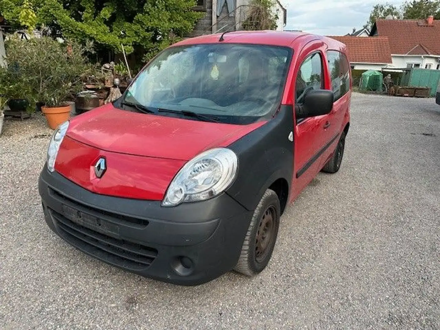 Renault Kangoo Authentique Klima AHK Rojo - 1