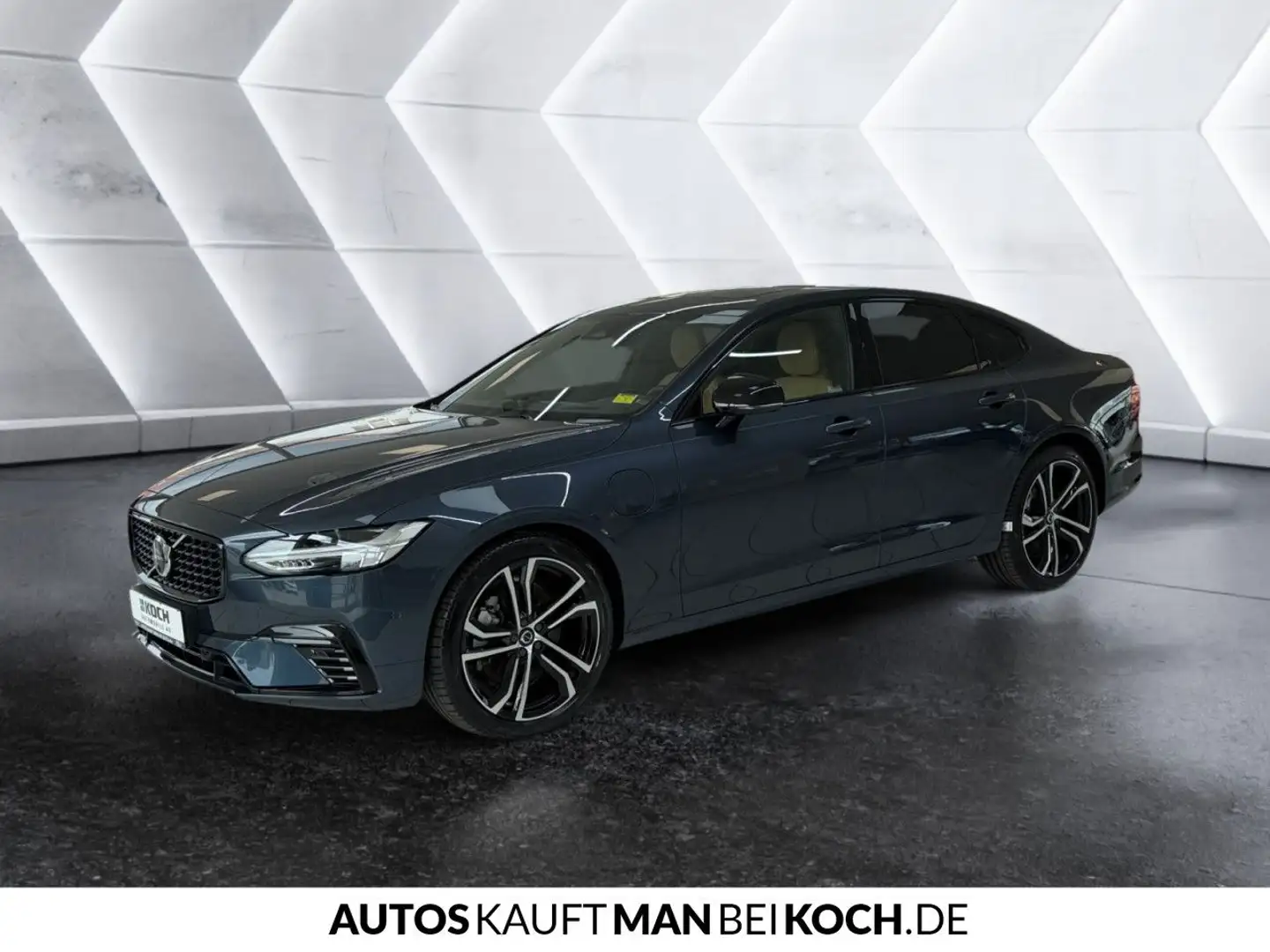 Volvo S90 T8 Plug-In AWD Ultimate Dark HIGH- END Navi Blau - 2