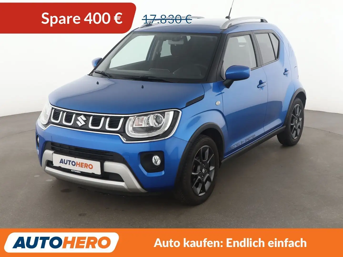 Suzuki Ignis 1.2 DualJet Mild-Hybrid Comfort Aut*NAVI*CAM*SHZ* Blue - 1